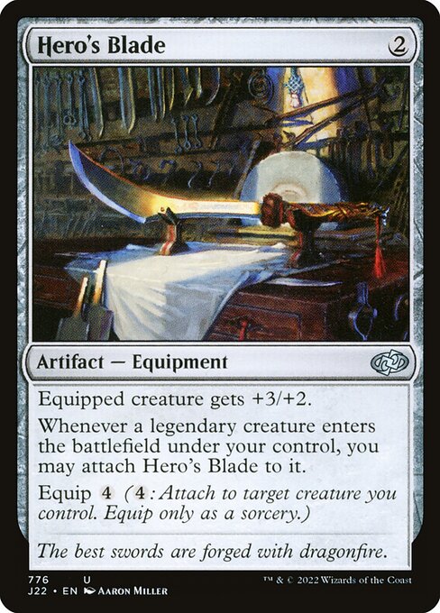 J22: Hero's Blade