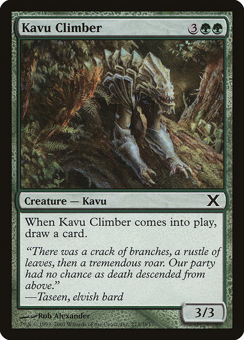 10E: Kavu Climber