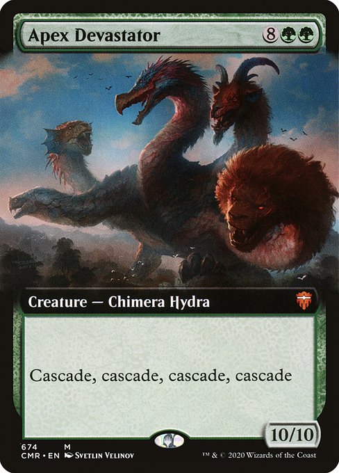 CMR: Apex Devastator (Extended Art) (Foil)