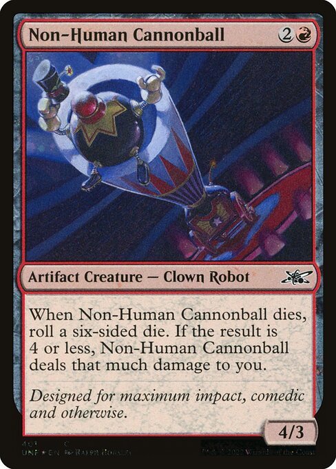 UNF: Non-Human Cannonball (Galaxy Foil)