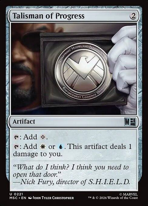 MSC: Talisman of Progress