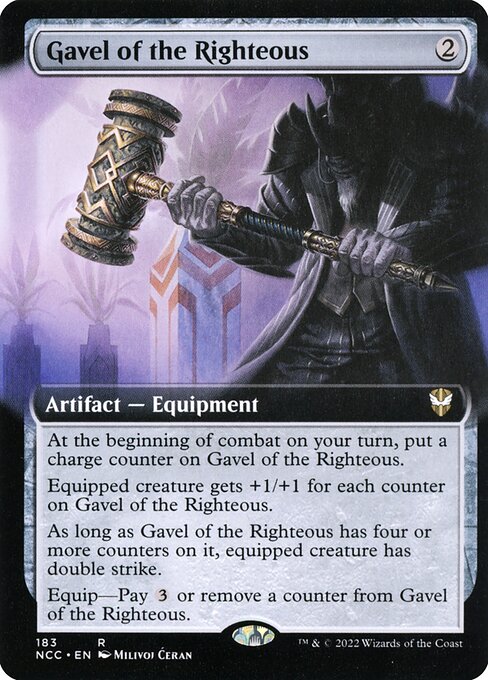 NCC: Gavel of the Righteous (Extended Art)