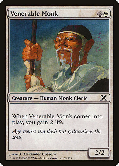 10E: Venerable Monk (Foil)