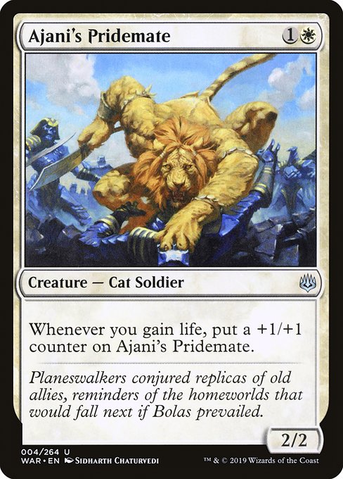 WAR: Ajani's Pridemate (Foil)