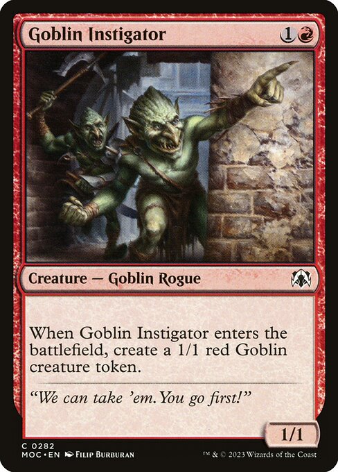 MOC: Goblin Instigator