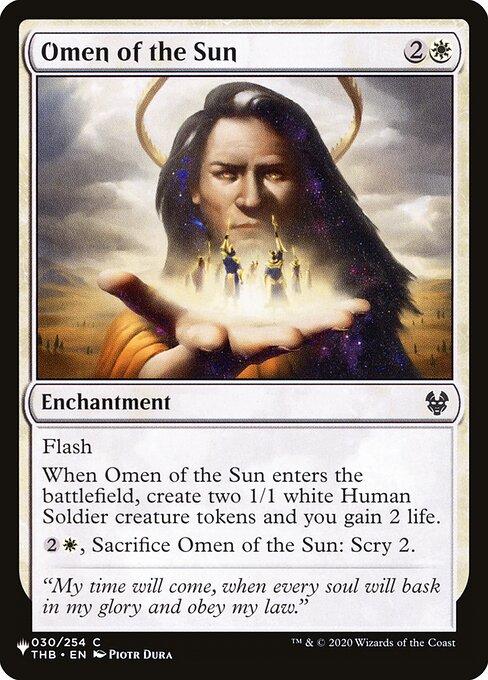 PLST: Omen of the Sun