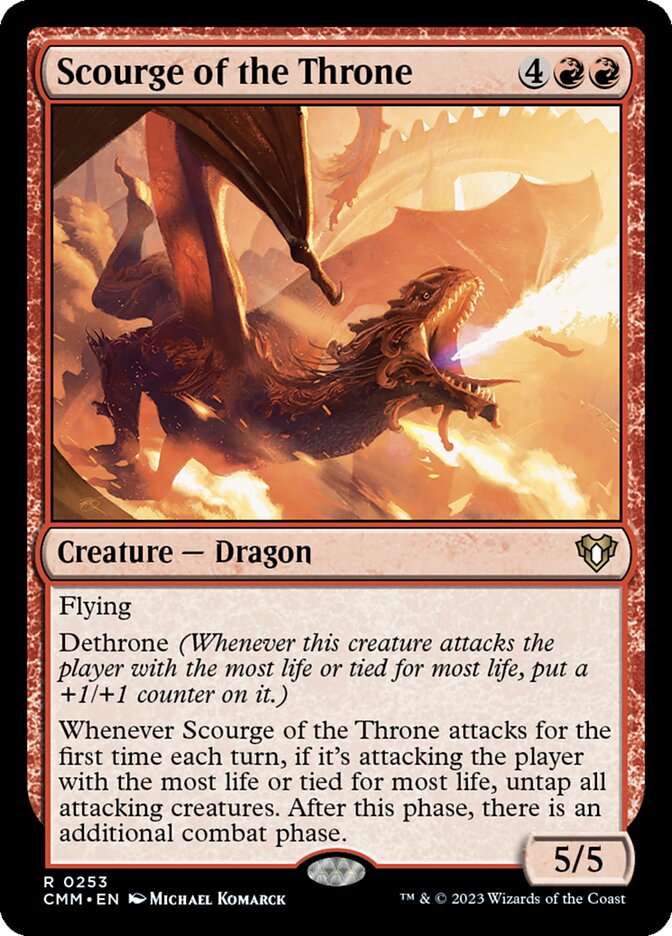 Scourge of the Throne [Foil] :: CMM