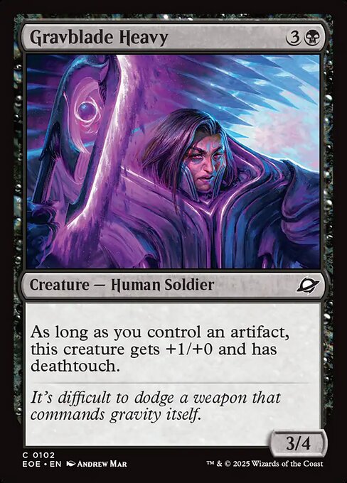EOE: Gravblade Heavy (Foil)