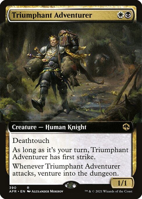 AFR: Triumphant Adventurer (Extended Art) (Foil)