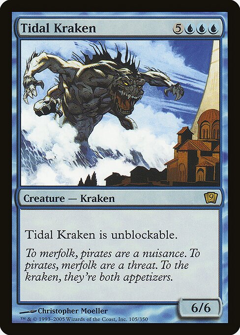 9ED: Tidal Kraken (Foil)
