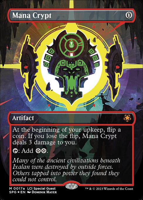 SPG: Mana Crypt (0017a) (Borderless) (Foil)