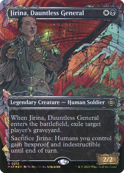 MAT: Jirina, Dauntless General (Halo Foil)