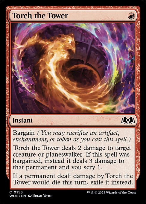 WOE: Torch the Tower (Foil)