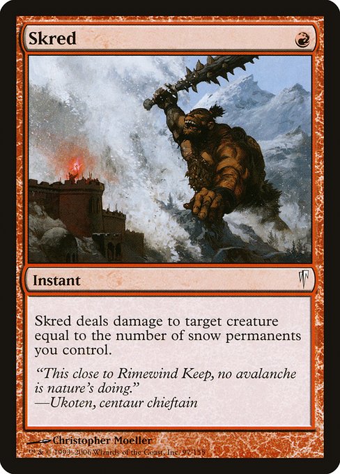 CSP: Skred (Foil)