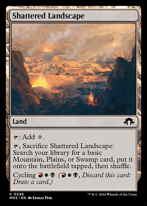 MH3: Shattered Landscape (Foil)