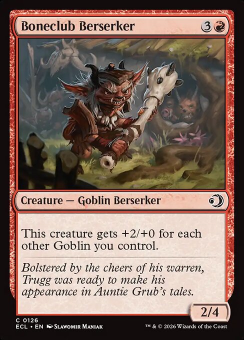ECL: Boneclub Berserker (Foil)