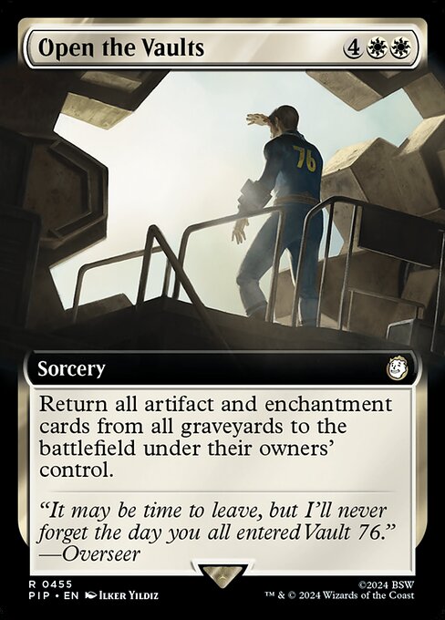 PIP: Open the Vaults (Extended Art) (Foil)