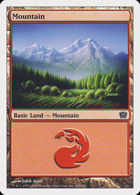 9ED: Mountain (343)
