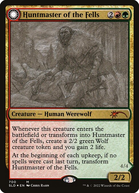 SLD: Huntmaster of the Fells (Sketch Showcase) (Foil)