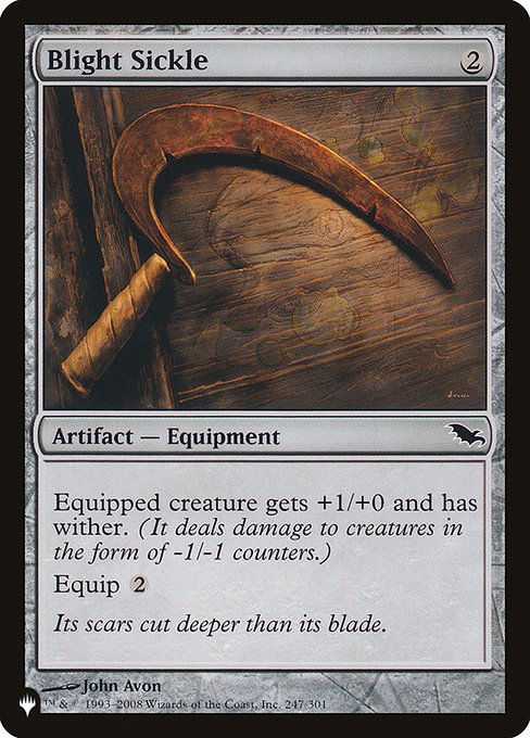 PLST: Blight Sickle