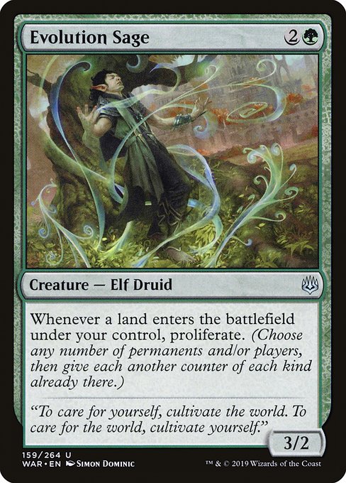 WAR: Evolution Sage (Foil)