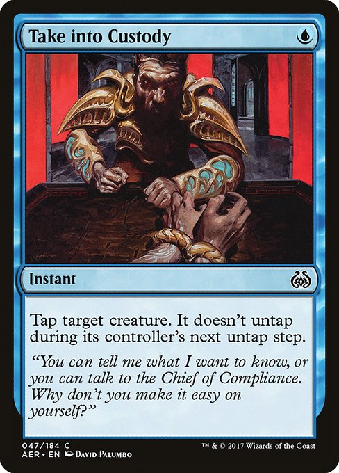 AER: Take into Custody (Foil)