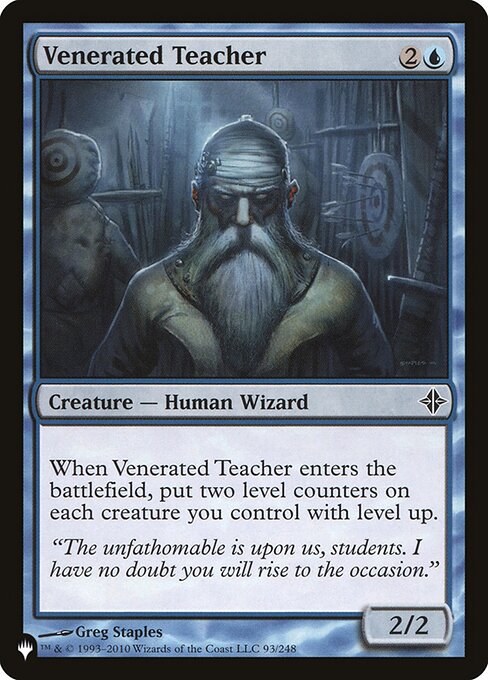 PLST: Venerated Teacher