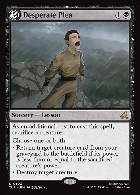 TLE: Desperate Plea (Foil)