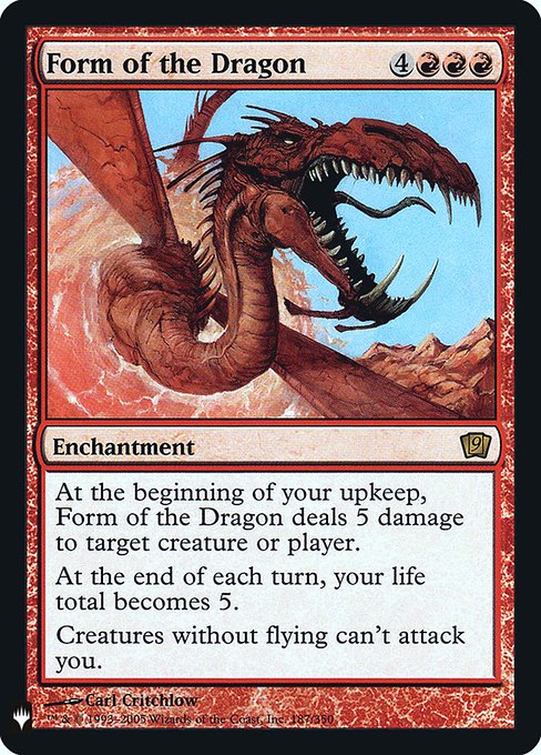 PLST: Form of the Dragon (Foil)