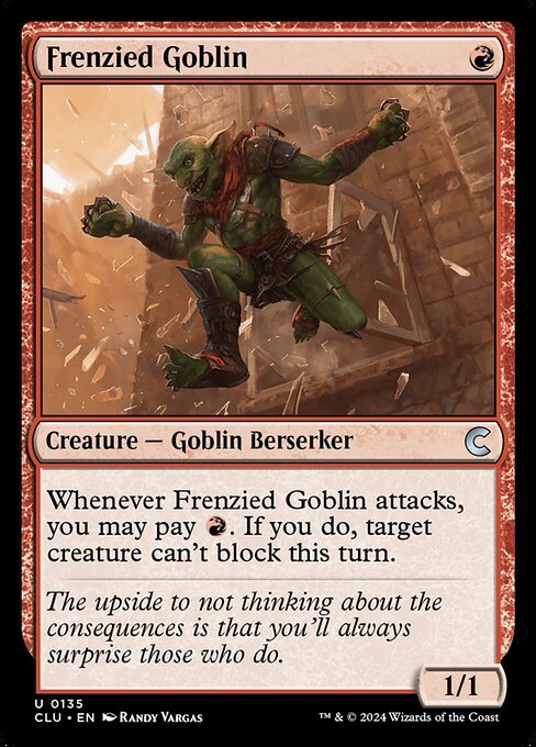 CLU: Frenzied Goblin