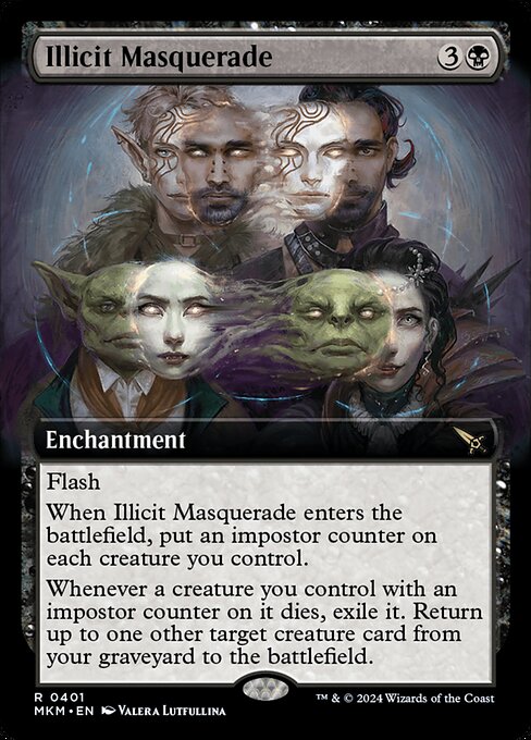 MKM: Illicit Masquerade (Extended Art) (Foil)