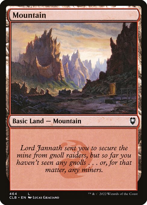 CLB: Mountain (464) (Foil)
