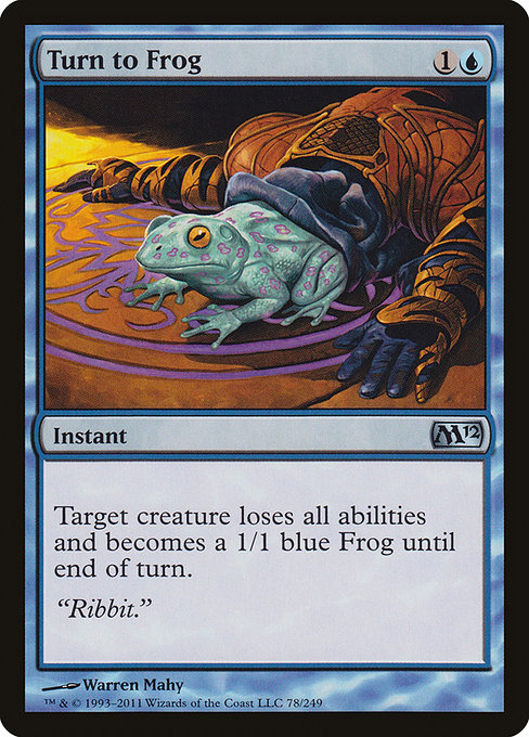 M12: Turn to Frog (Foil)