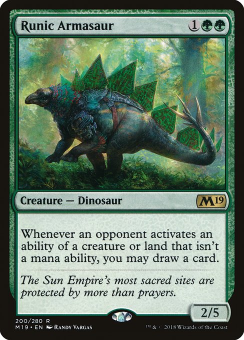 M19: Runic Armasaur