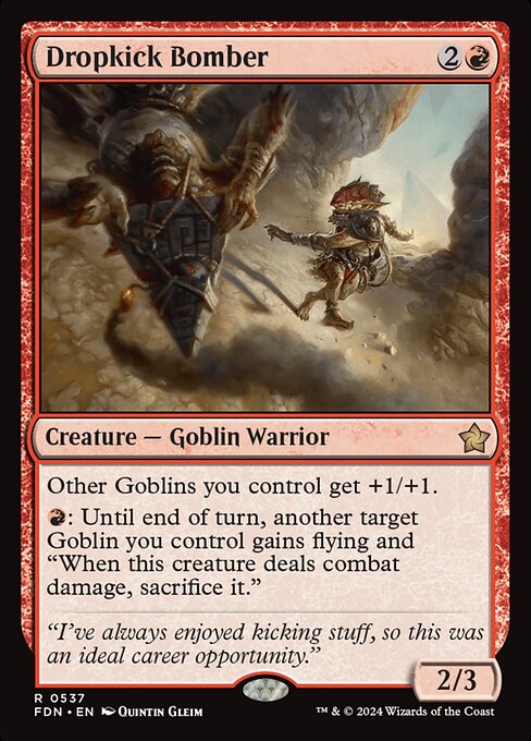 FDN: Dropkick Bomber