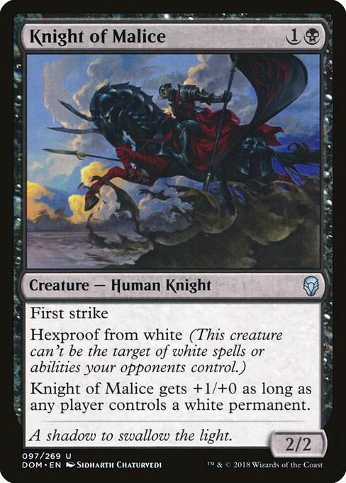 DOM: Knight of Malice (Foil)