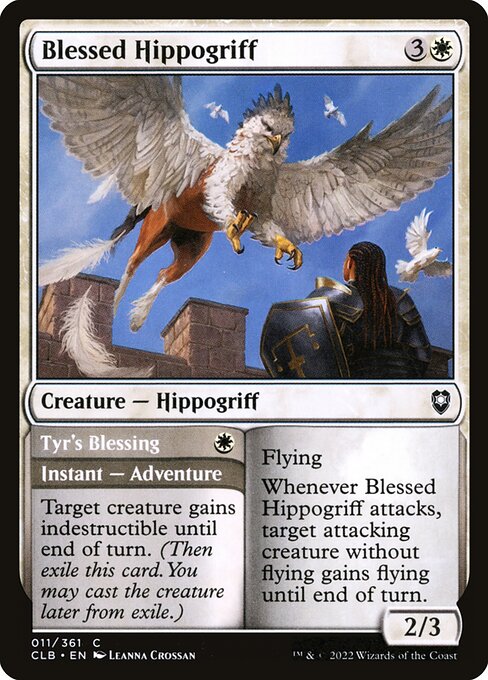 CLB: Blessed Hippogriff (Foil)
