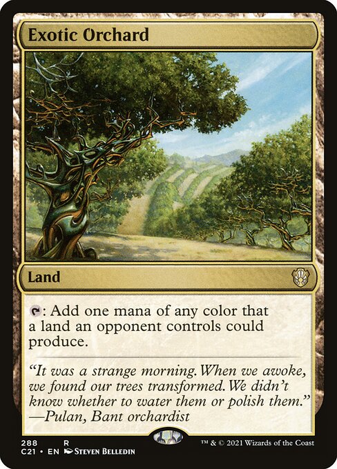 C21: Exotic Orchard