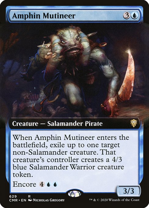 CMR: Amphin Mutineer (Extended Art) (Foil)