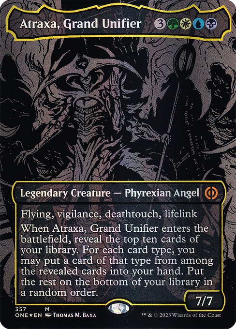 ONE: Atraxa, Grand Unifier (Oil Slick Raised Foil)