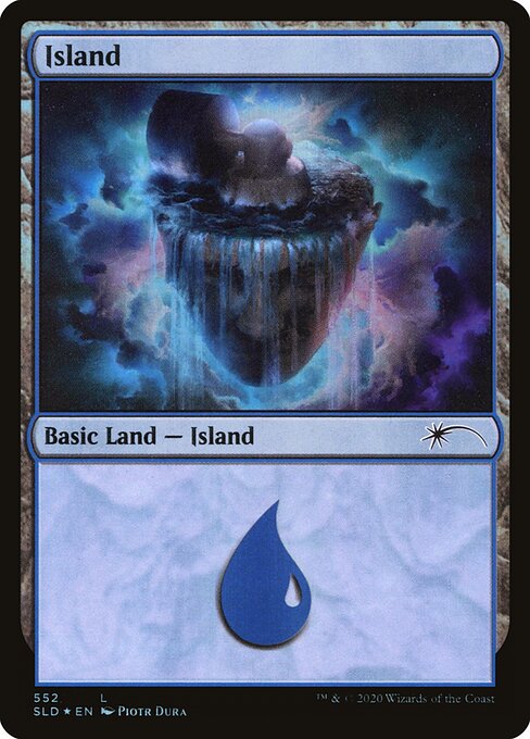 SLD: Island (552) (Foil)