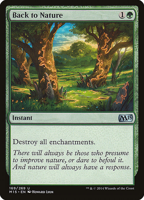 M15: Back to Nature