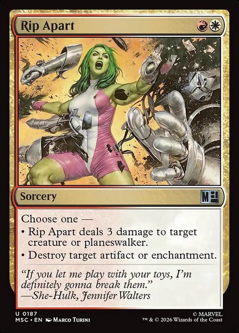 MSC: Rip Apart