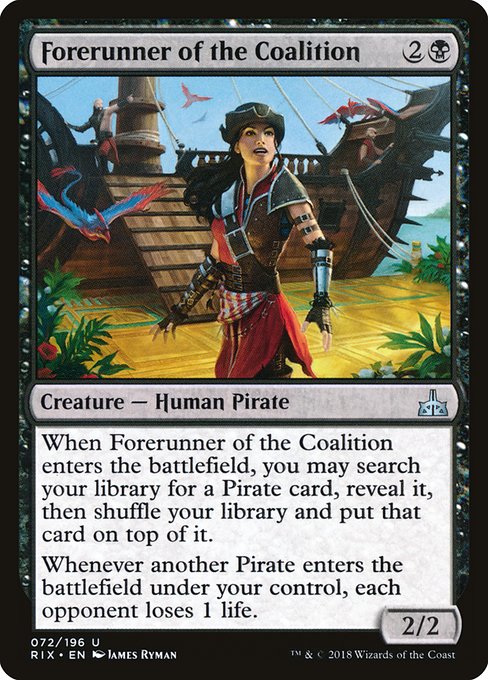 RIX: Forerunner of the Coalition (Foil)