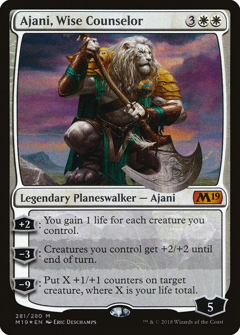 M19: Ajani, Wise Counselor (Foil)