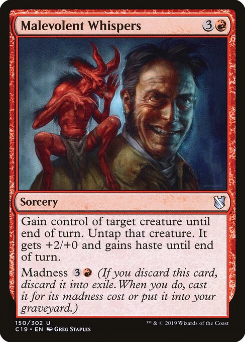 C19: Malevolent Whispers