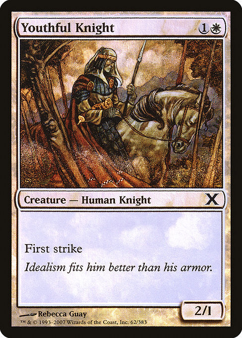 10E: Youthful Knight (Foil)