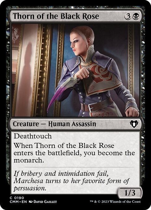 CMM: Thorn of the Black Rose (Foil)