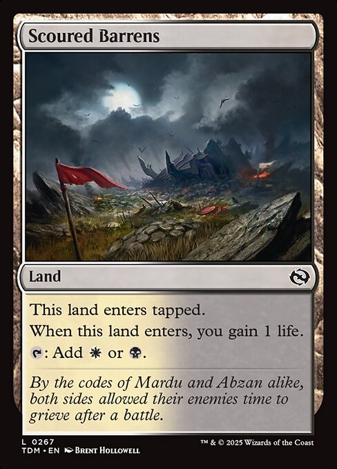 TDM: Scoured Barrens (Foil)