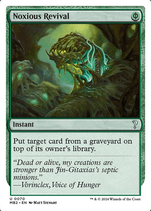 MB2: Noxious Revival (White Border)